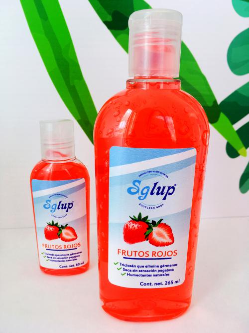 Imagen de Gel Antibacterial Frutos Rojos Dos Presentaciones Imagen de Gel Antibacterial Frutos Rojos Dos Presentaciones